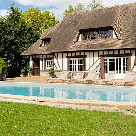 Superbe Maison Normande Avec Piscine A 3 Minutes De La Mer Auberville Exterior foto