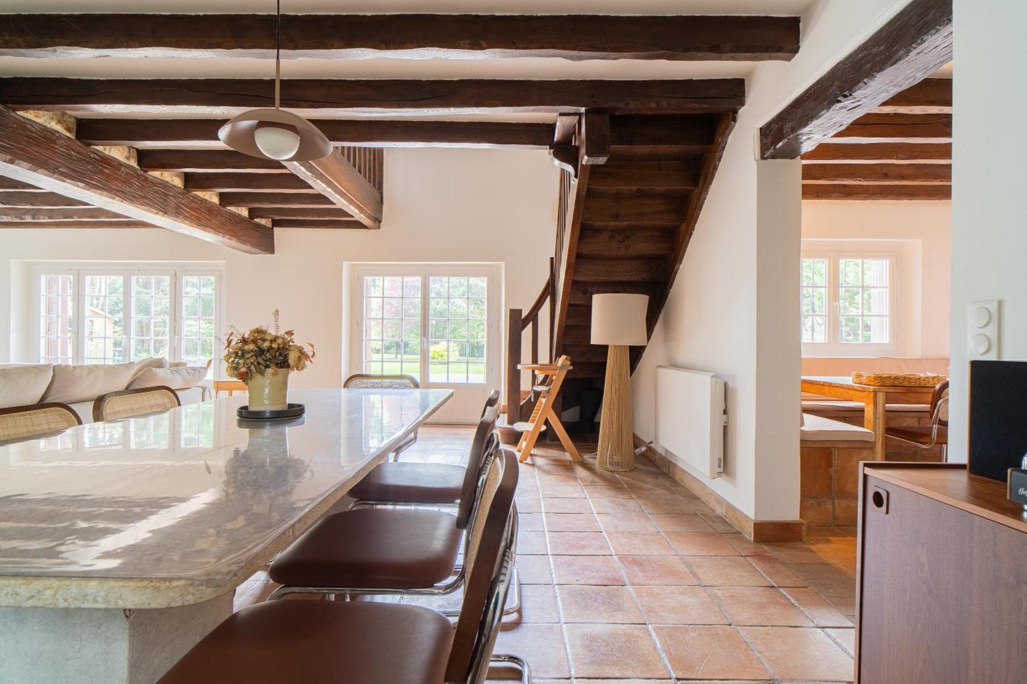 Superbe Maison Normande Avec Piscine A 3 Minutes De La Mer Auberville Exterior foto